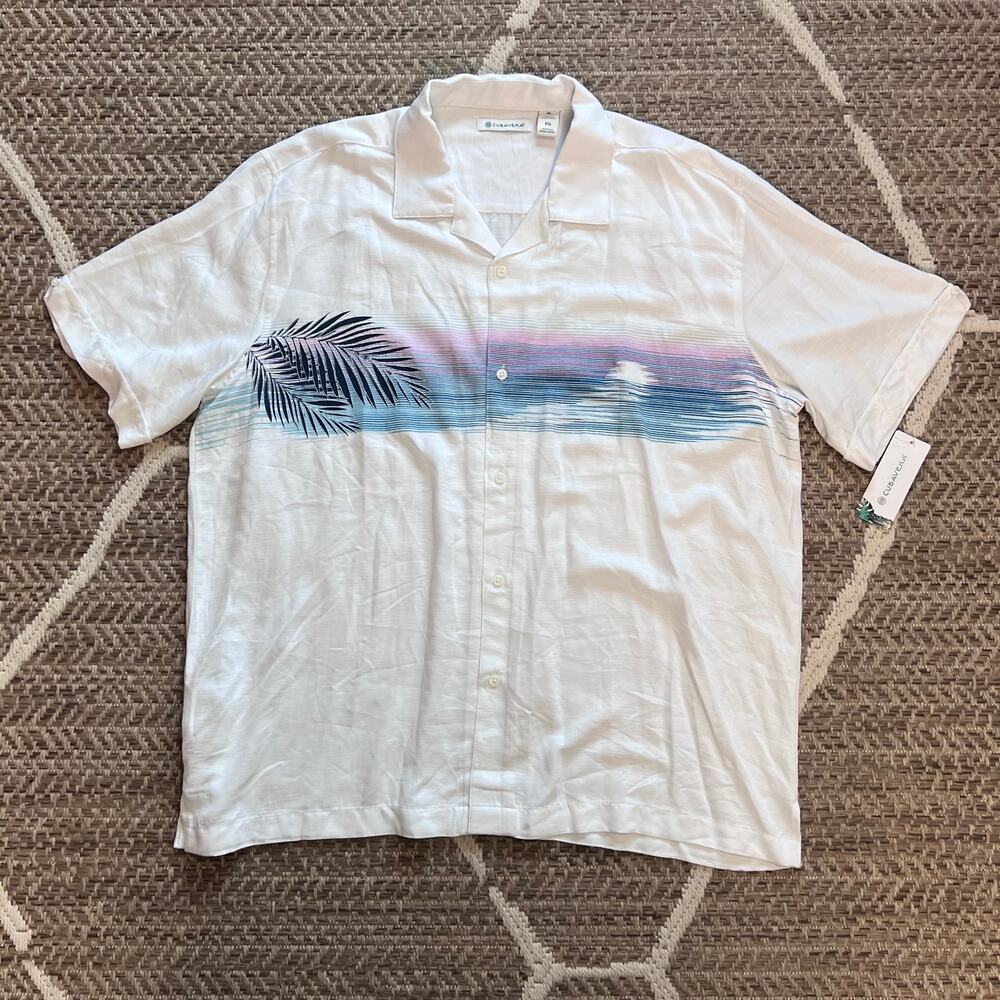 CUBAVERA Button Down Shirt Sz XL